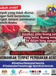 One Hour Malaysia Clean Up: Pembiakan Aedes Berada di Kawasan Sampah